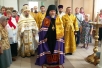 Божественная литургия в храме святого преподобного Сергия Радонежского
