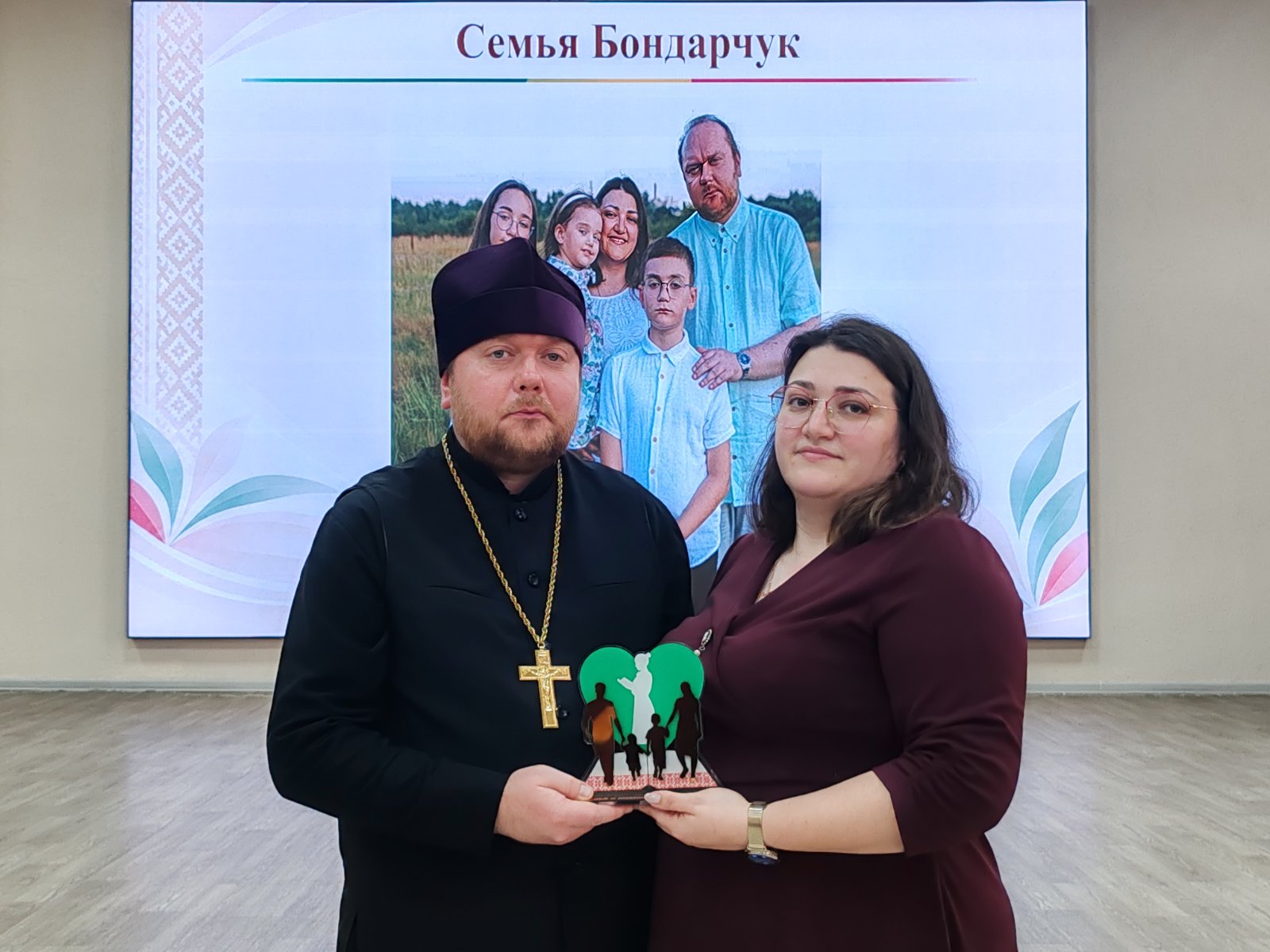 «Беларусь начинается с меня»: Семья Бондарчук встретилась с учащимися СШ №11 г. Мозыря