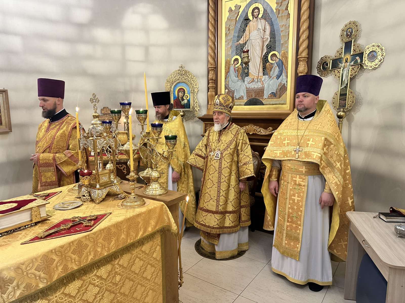 Архипастырский визит епископа Леонида в аг. Сырод Калинковичского района