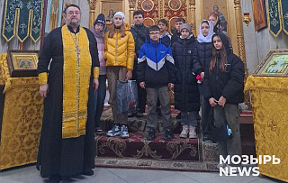 Духовное просвещение. Криничанские школьники посетили храм Собора Белорусских Святых аг. Криничный