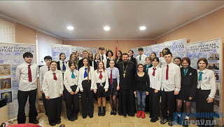 Встреча с учащимися учреждений образования города Наровли