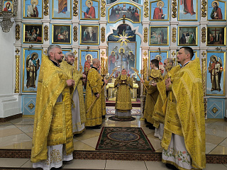 Служение Архипастыря в день памяти Собора новомучеников и исповедников земли Белорусской