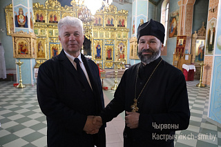 Октябрьский район посетил Уполномоченный по делам религий и национальностей Александр Румак