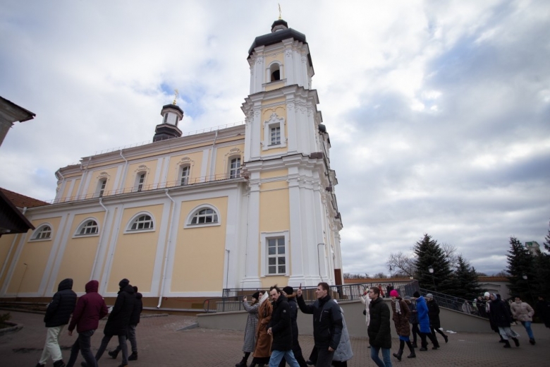 Представители православных молодежных братств Беларуси посетили Юровичский монастырь
