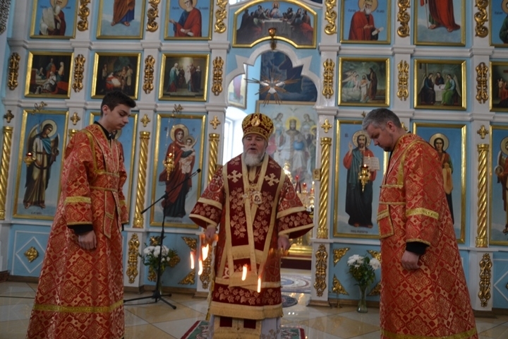 Архиерейское Богослужение в Неделю 5-ю по Пасхе