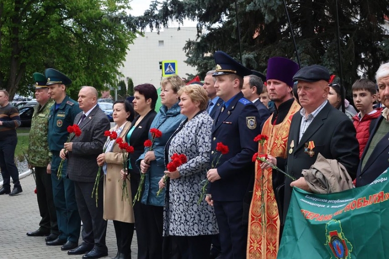 В Мозыре представители Туровской епархии приняли участие в митинге «Чернобыль. Сохраняя память…»