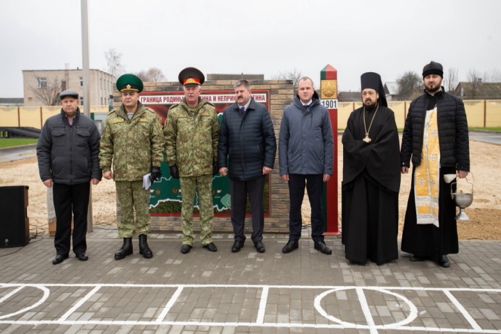 Представители Туровской епархии приняли участие в открытии погранзаставы в Хойниках