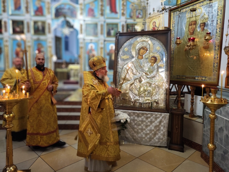 Всенощное бдение архиерейским чином в канун Недели 21-ой по Пятидесятнице, Собора новомучеников и исповедников земли Белорусской