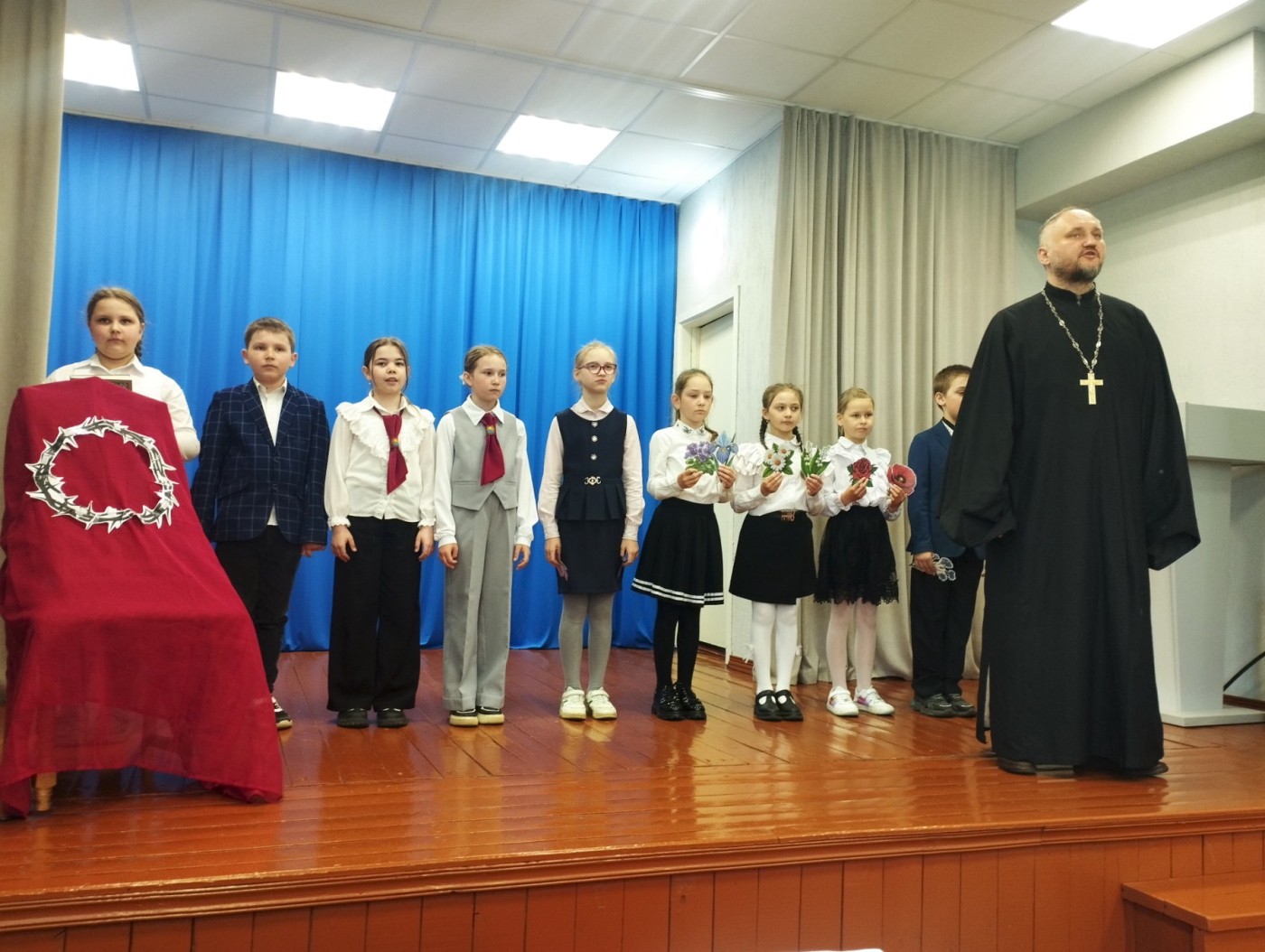 Пасхальное представление «Венок для Христа» в Копаткевичах