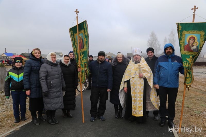 Праздник Крещения Господня в Лельчицах