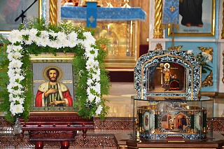 В Туровскую епархию состоялось принесение ковчега с мощами святого благоверного князя Александра Невского 