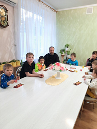 Пасхальное поздравление для воспитанников Мозырского детского дома