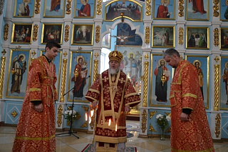 Архиерейское Богослужение в Неделю 5-ю по Пасхе