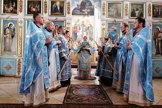 Служение Архипастыря в праздник Рождества Пресвятой Владычицы нашей Богородицы и Приснодевы Марии