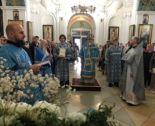 Служение архипастыря в Неделю 14-ю по Пятидесятнице и день особой молитвы о Божием творении