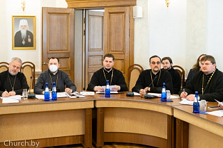 Клирик Туровской епархии принял участие в заседании Организационного комитета по подготовке к празднованию 1030-летия Православия на белорусских землях