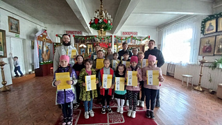 Обзорная экскурсия для учащихся Вербовичской школы состоялась в Наровлянском храме