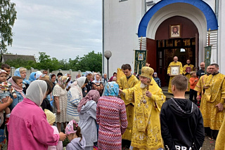 Престольный праздник храма в честь Собора Белорусских святых в пос. Криничный