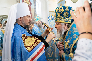 Епископ Леонид принял участие в торжествах в честь Жировичской иконы Божией Матери