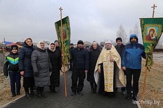 Праздник Крещения Господня в Лельчицах