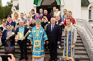 Состоялся архипастырский визит епископа Леонида в г. Житковичи