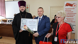 Отчетно-выборная конференция районной организации Белорусского Общества Красного Креста прошла в Наровле