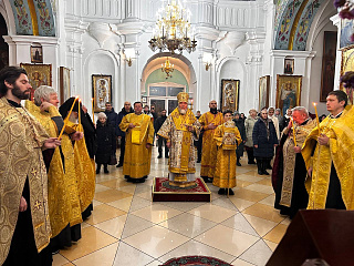 Всенощное бдение в канун Недели 29-й по Пятидесятнице