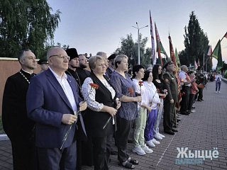 Представители Туровской епархии приняли участие в митинге по случаю Дня всенародной памяти жертв Великой Отечественной войны и геноцида белорусского народа