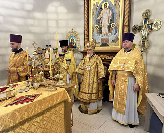Архипастырский визит епископа Леонида в аг. Сырод Калинковичского района
