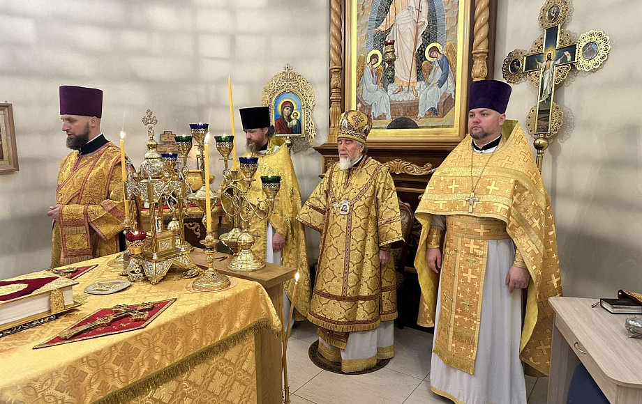 Архипастырский визит епископа Леонида в аг. Сырод Калинковичского района